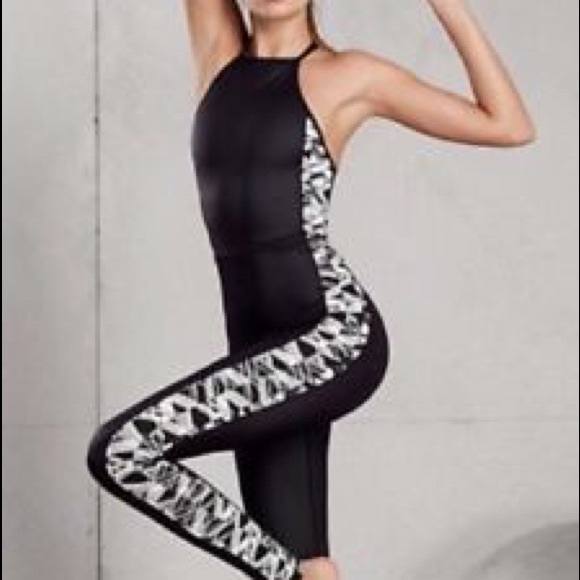 Victoria's Secret Other - Victoria's Secret high neck jumpsuit Romper sport